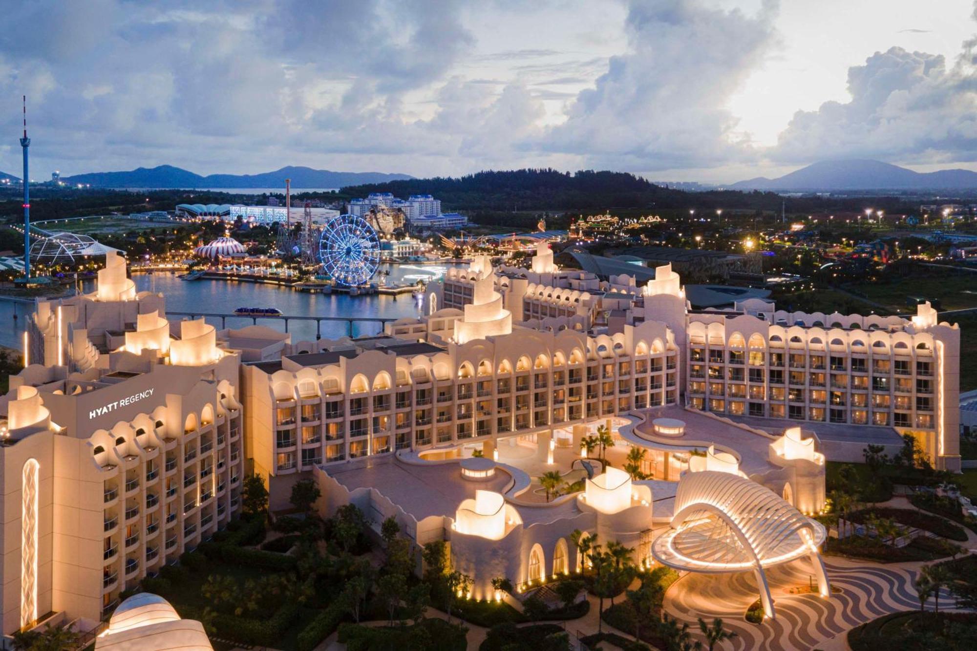 Hyatt Regency Hainan Ocean Paradise Resort Sanya Exterior foto